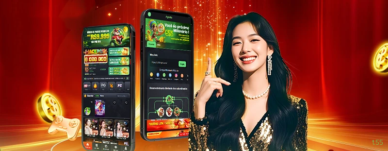 Configurações úteis dentro do app t55